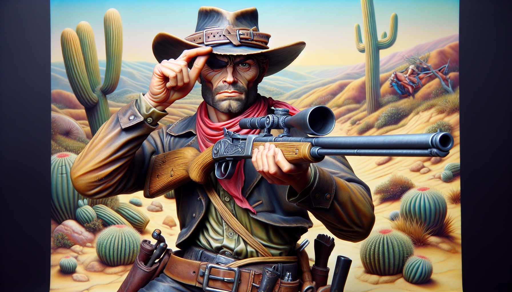 cool cowboy sniper 