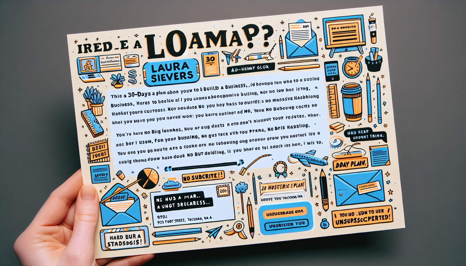 That’s a question which often comes up...

So here’s the answer and if you take action on it, I know it will help you.

You take away my list, How would I build a business in 30 days?

I’ve been working with Dan Bradley on a project

No massive headaches, no big launches, no outsourcing costs.

This is a massive eye-opener and something I highly recommend you check out:

 : https://www.greatbusi.info/commissioncrusa 

No massive headaches, no big launches, no outsourcing costs.

 : https://www.greatbusi.info/commissioncrusa 

To Your Success,
Laura Sievers



UNSUBSCRIBE: https://www.greatbusi.info/unsubscribe/?d=instantart.ai 
Address: 925 Fort Street
Tacoma, WA 98402