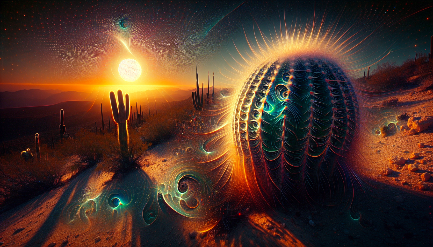 Cactus sunrise