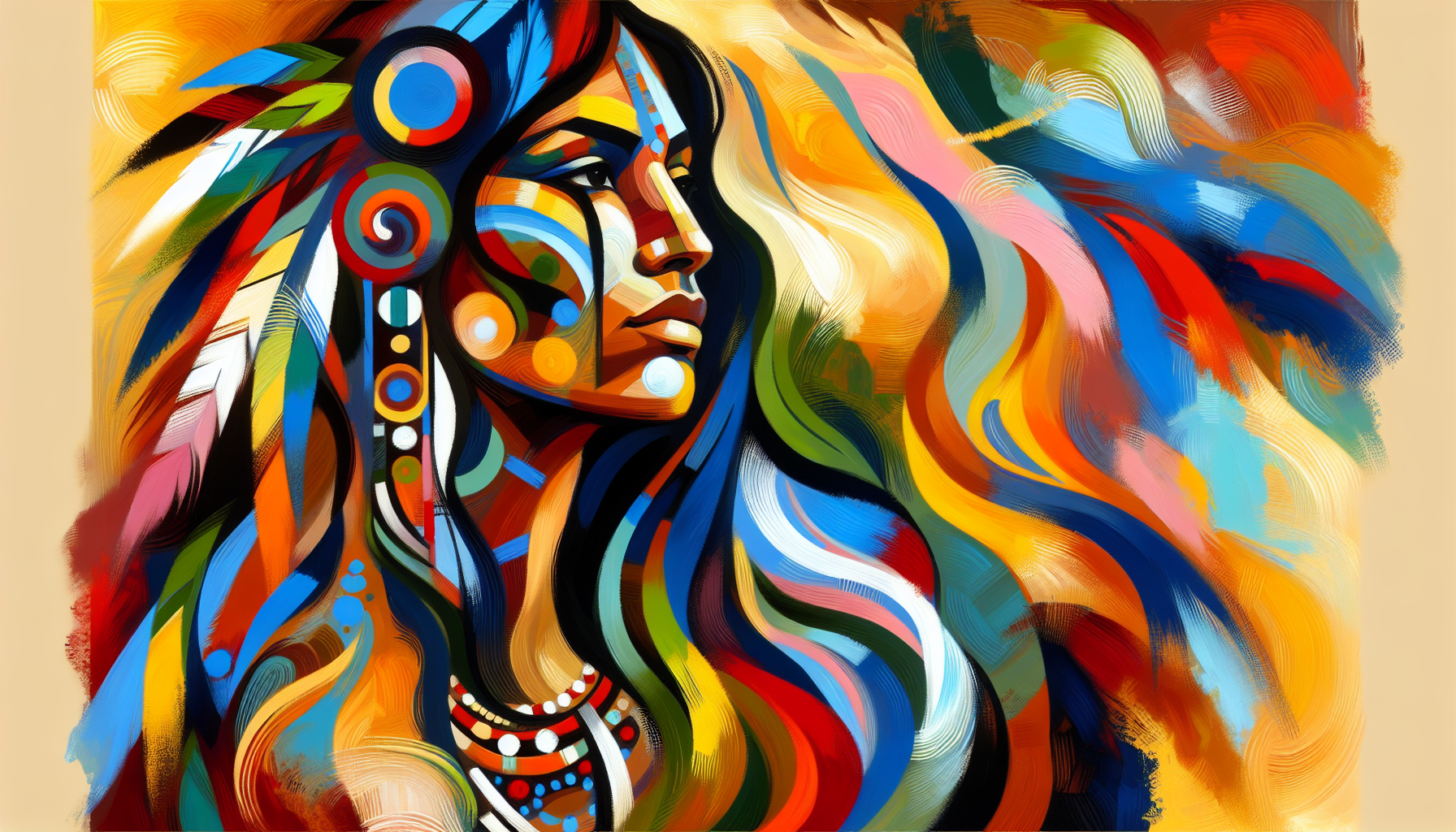 Native American woman