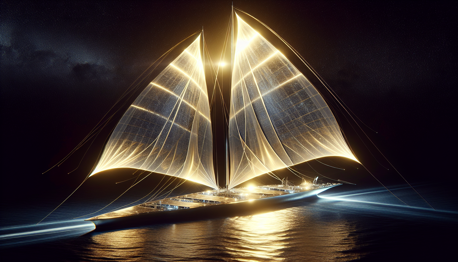 solar sail ship
