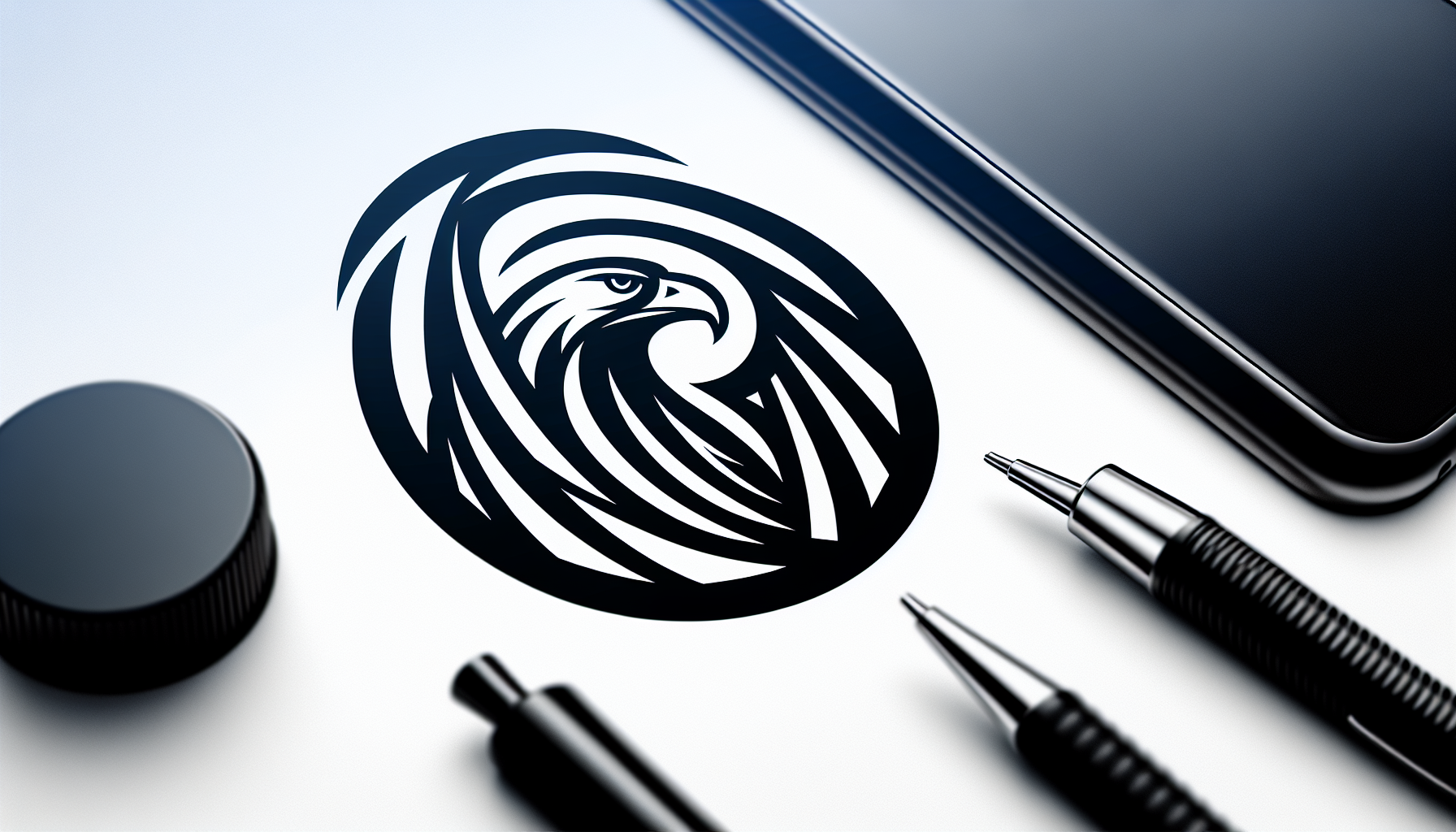 eagle; logo；originality; modernization；Line；Cleverly combined with the letter J；International Style
