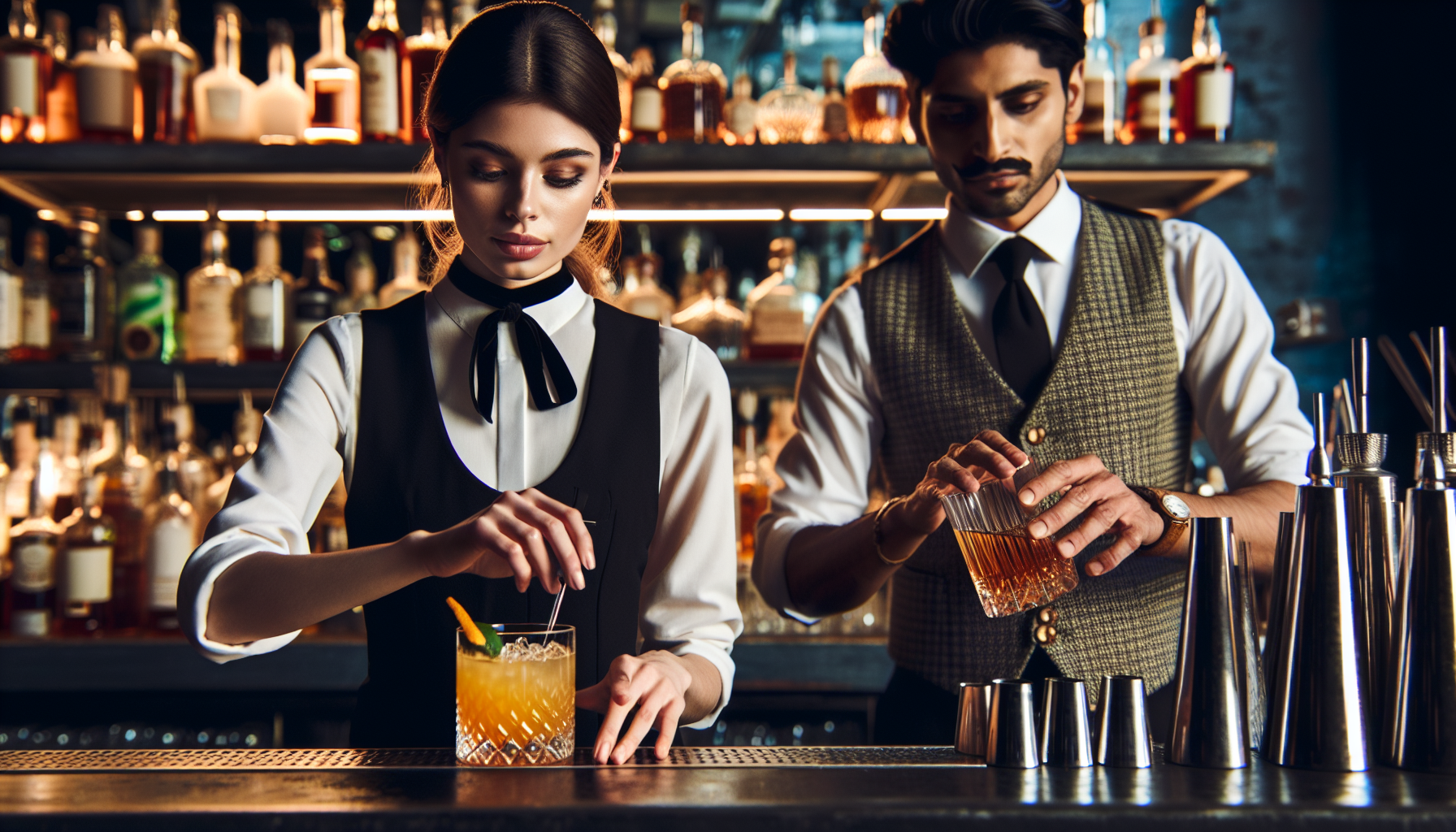training bartender
