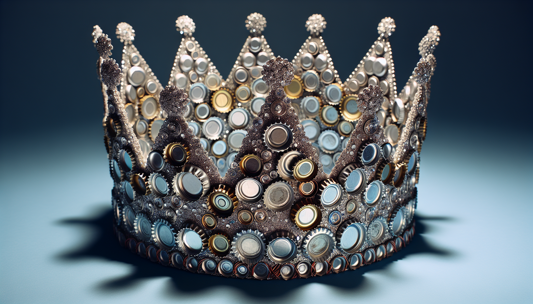 Crown, DIY, Shiny, Realistic, Recyclable Materials