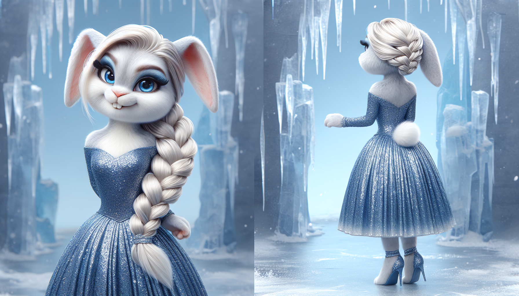 Elsa bunny girl