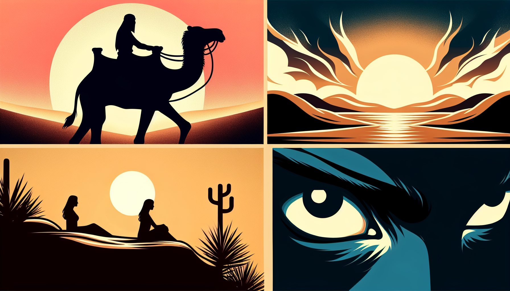 I die even as a camel dies. I die in bed, in shame. May the eyes of cowards never find rest in sleep!"