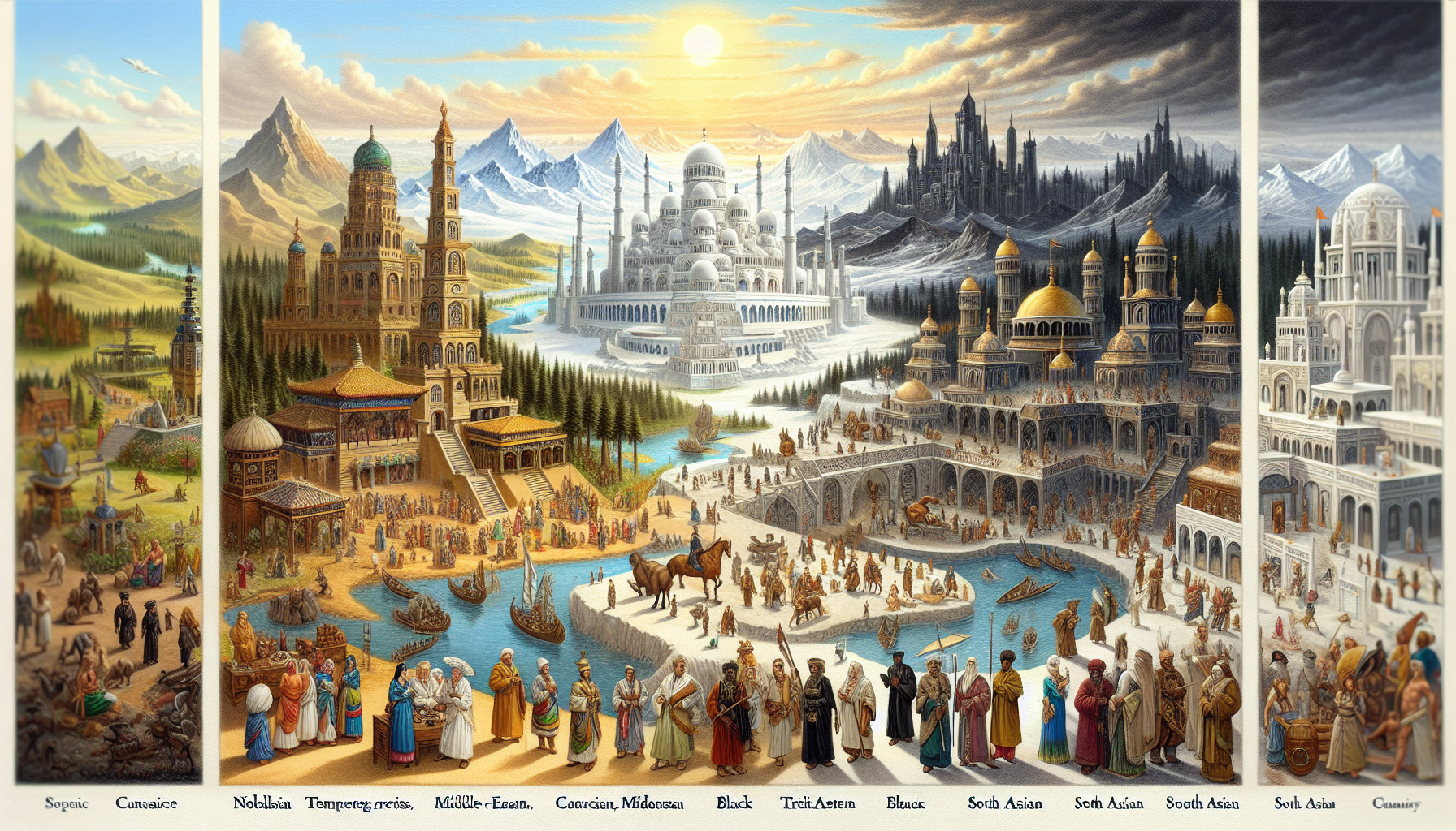 una ilustracion del imperio en el que no se pònia el sol