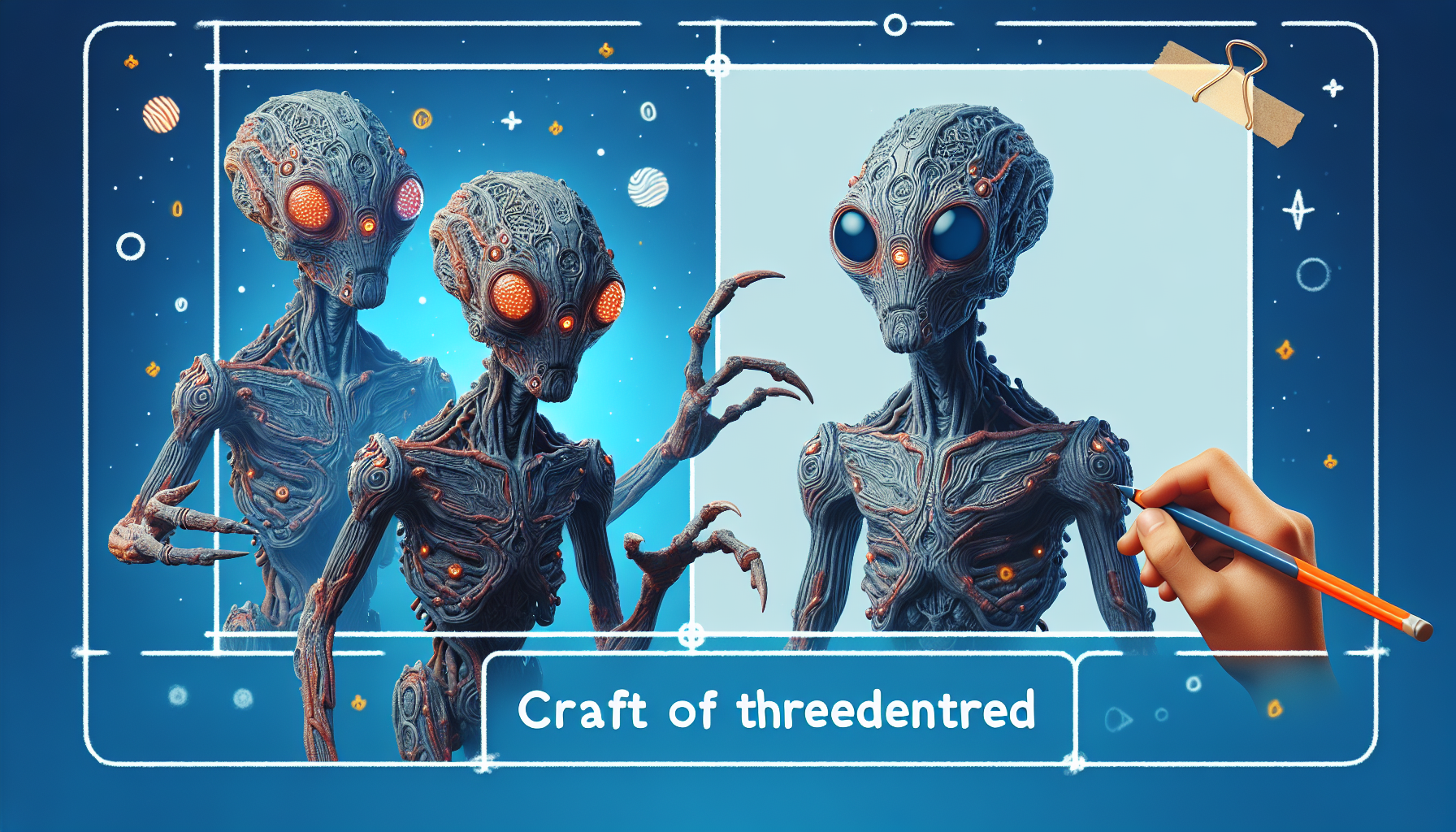 3D,alien