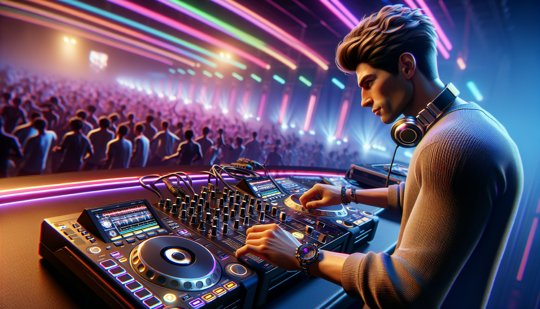 dijei ALAN in consol