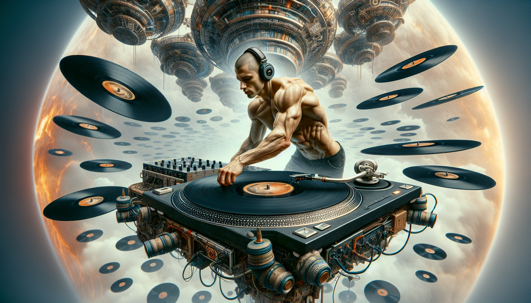 dj alla batteria