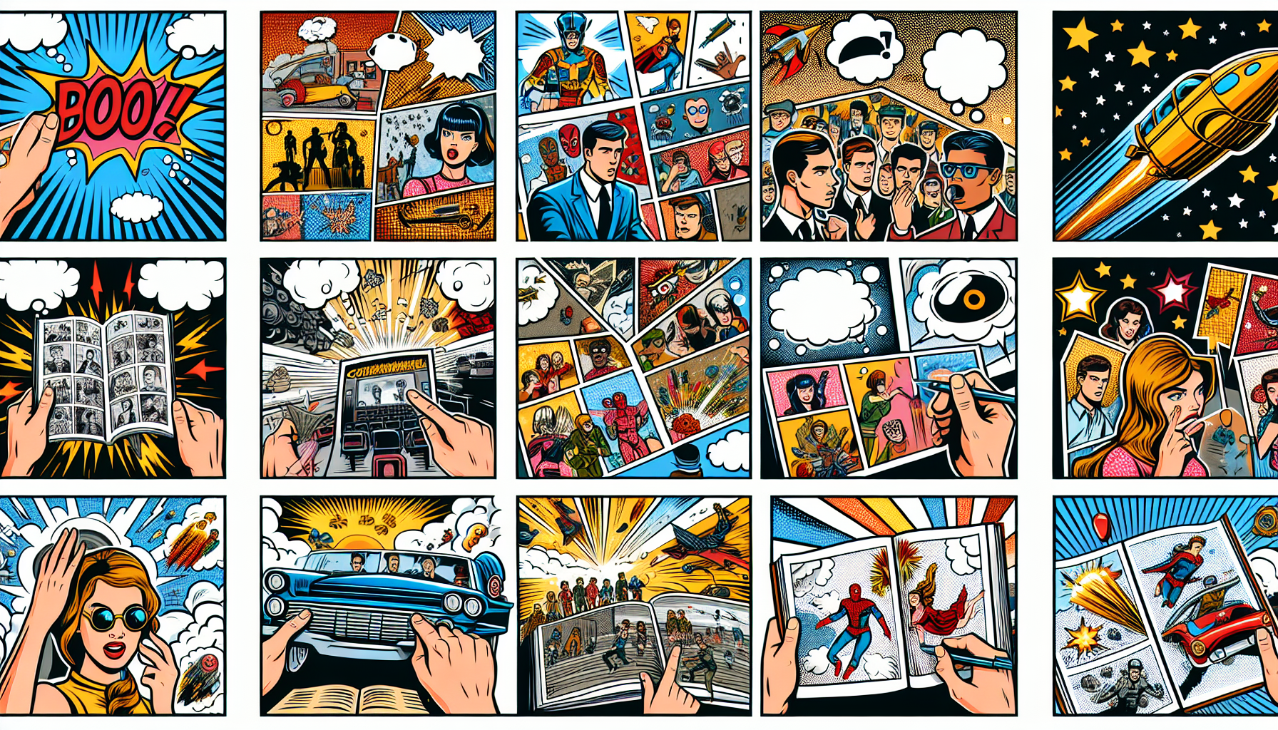 CARTOON FULL COMIC BOOK 