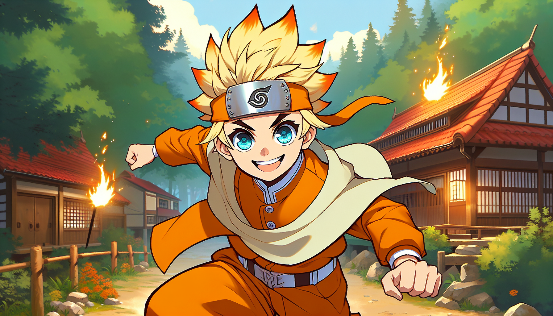naruto,saluta
