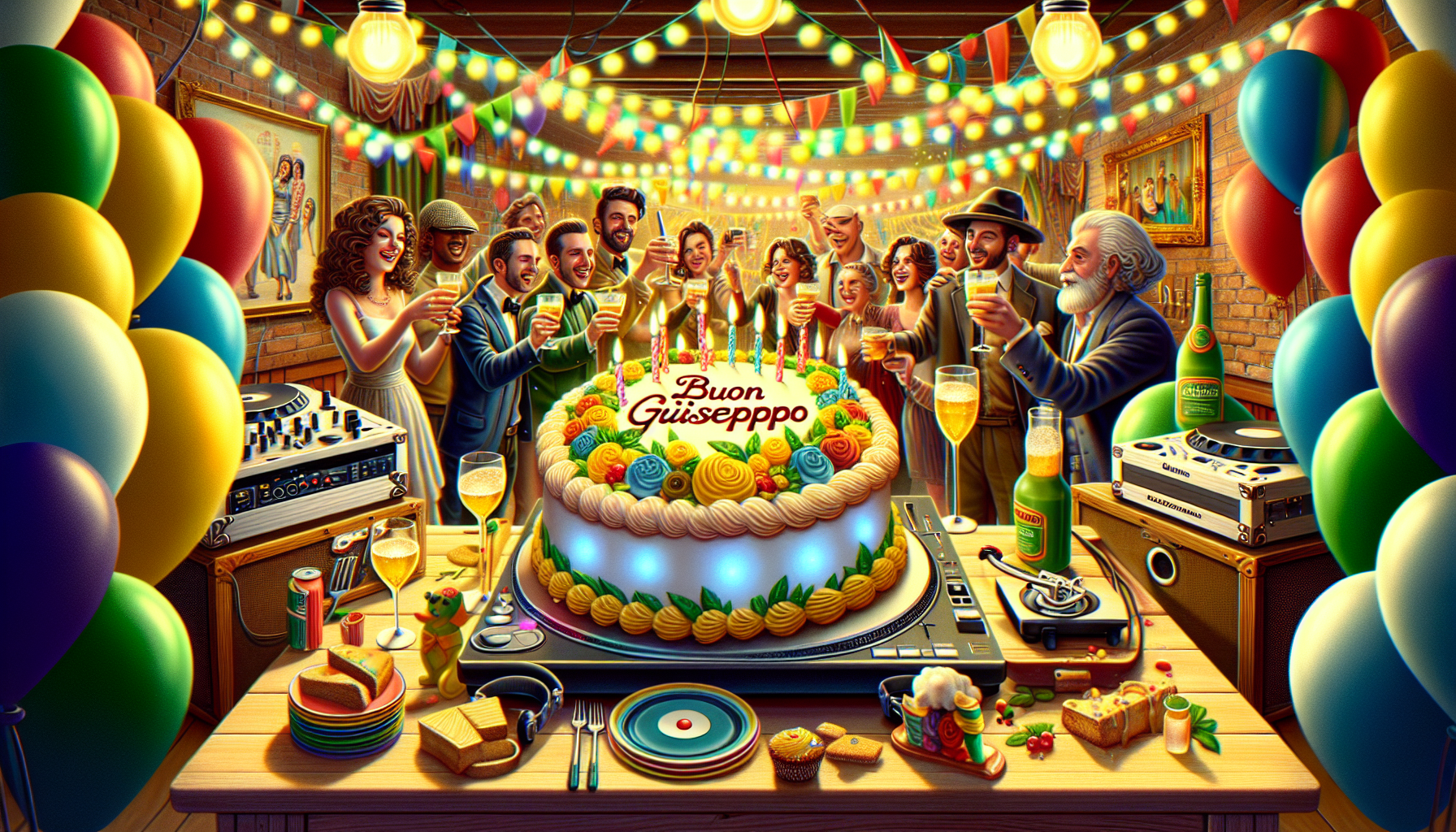 Buon compleanno Giuseppe,amore,dj,

