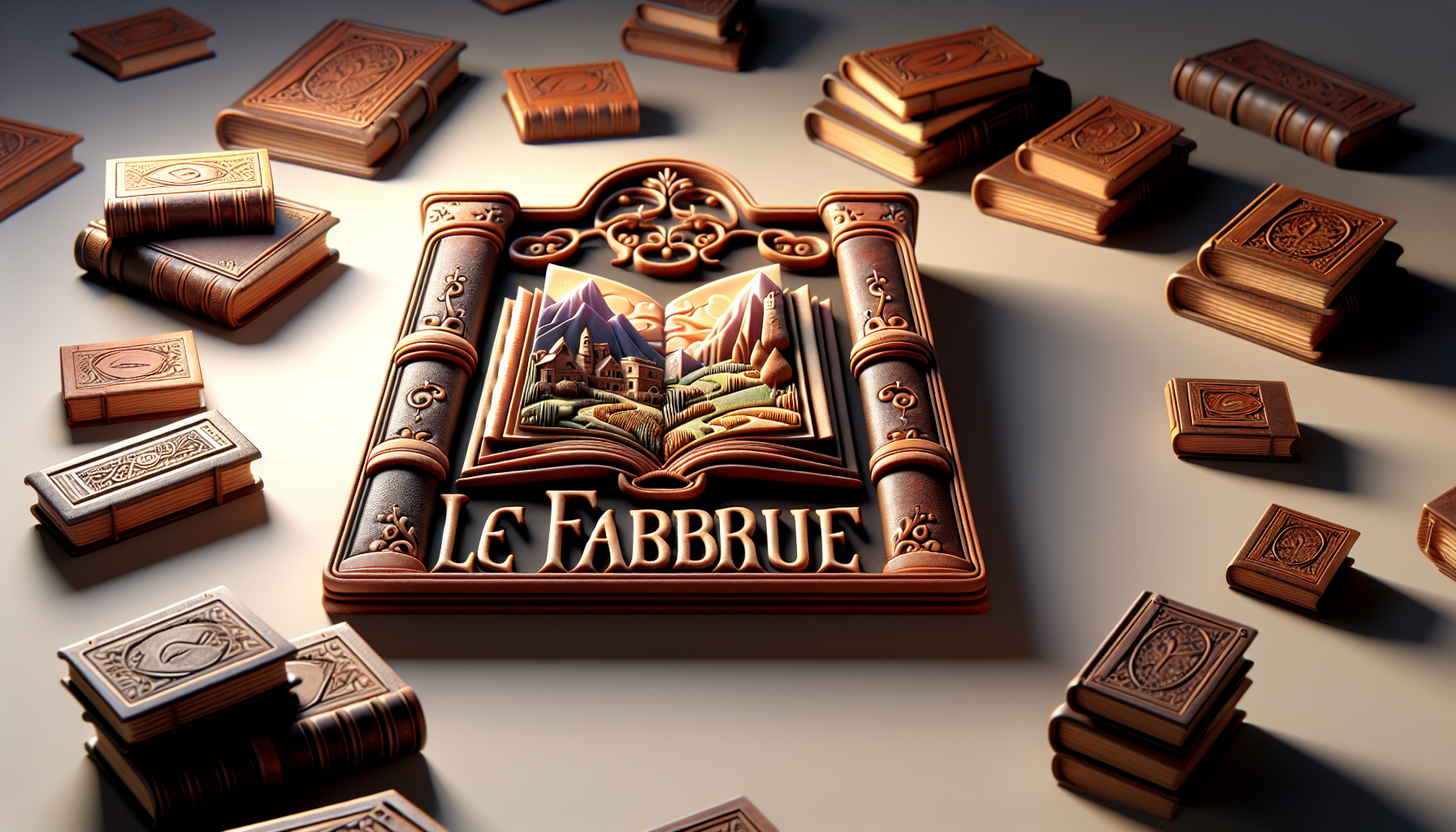 A logo for the name "La Fabrique" talking about stories