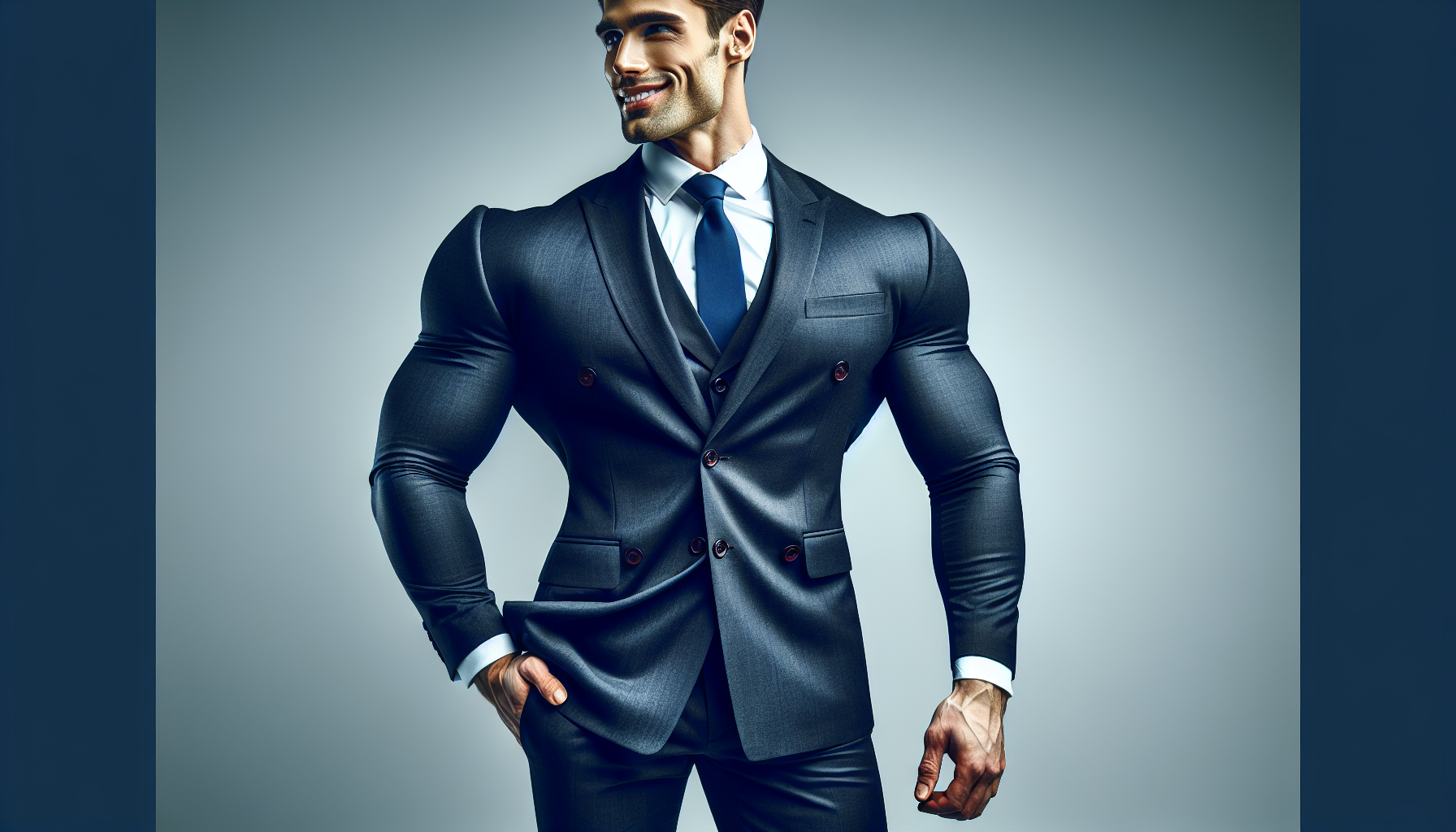 Create an image of basketball player Tanahj pettway in a suit 