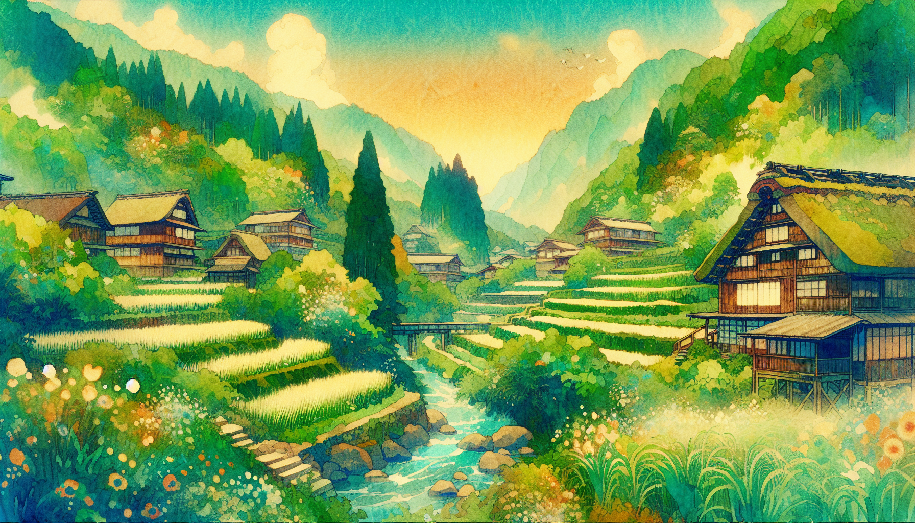 Convert into the studio Ghibli Art' 