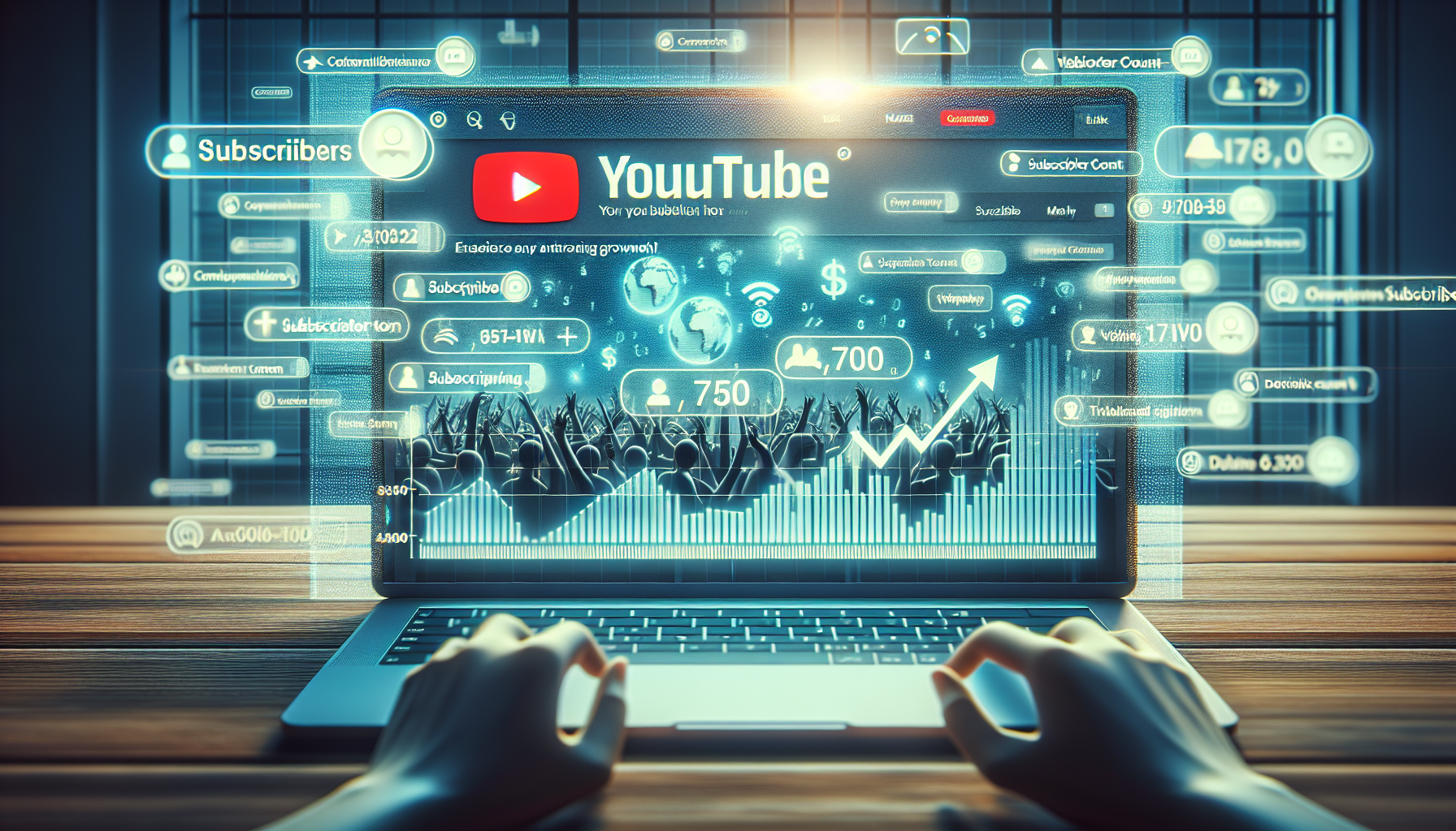 Hi there,

We run a Youtube growth service, where we can increase your subscriber count safely and practically. 

- Guaranteed: We guarantee to gain you 700-1500 new subscribers each month.
- Real, human subscribers who subscribe because they are interested in your channel/videos.
- Safe: All actions are done, without using any automated tasks / bots.
- Channel Creation: If you haven't started your YouTube journey yet, we can create a professional channel for you as part of your initial order.

Our price is just $60 (USD) per month and we can start immediately.

If you are interested then we can discuss further.

Kind Regards,
Amelia