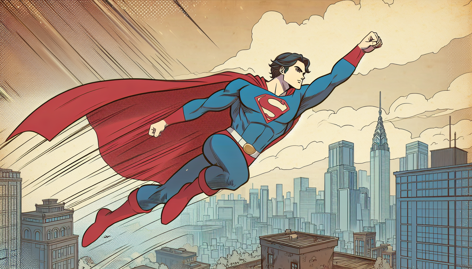 Genera una de superman
