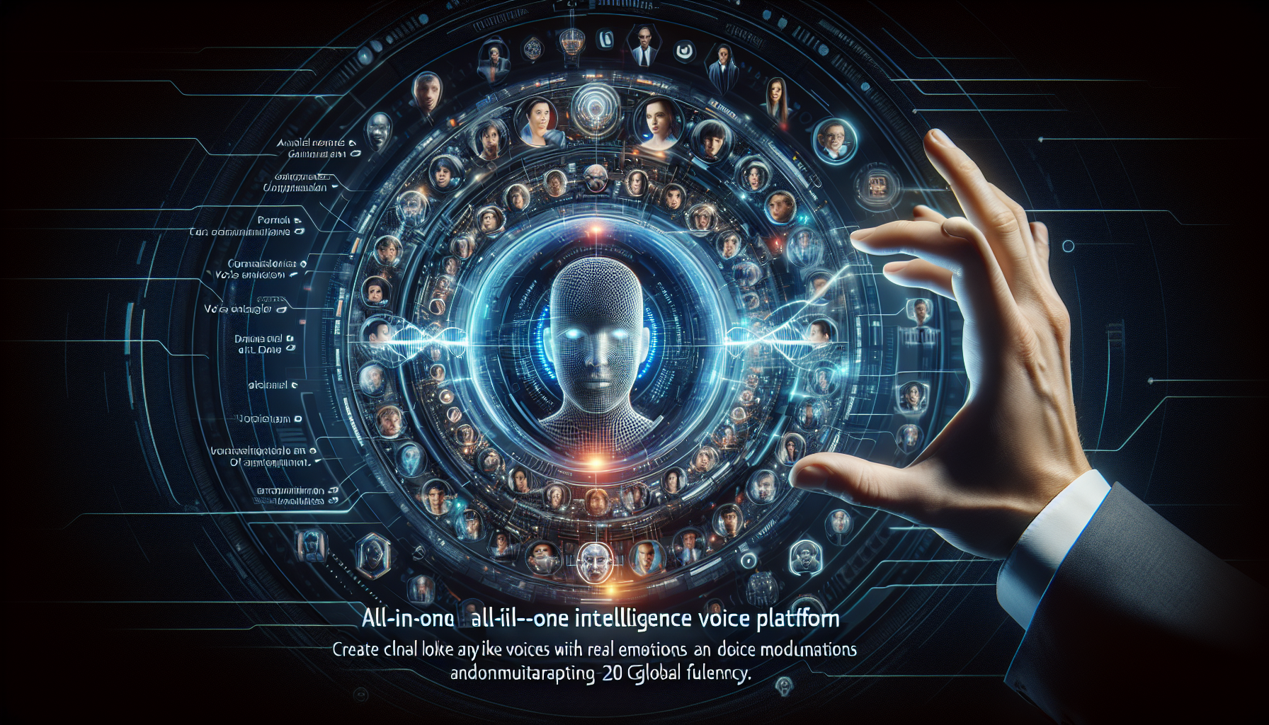 The Futuristic All-In-One AI Voice Platform Clones Any Voice, Translates It Into 20+ Global Languages, & Creates Human-Like Voices In 60 Seconds Flat - With Real Emotions, Voice Modulations, Global  Accents & Multilingual Fluency.

Powered By Revolutionary Vocal DNA Technology, That Turns Any Text, Audio, & Video Into A Human-Like Voice - That Sounds So REAL, As If A Human Is Talking…

And much more ... http://www.novaai.expert/ToneCraftAI