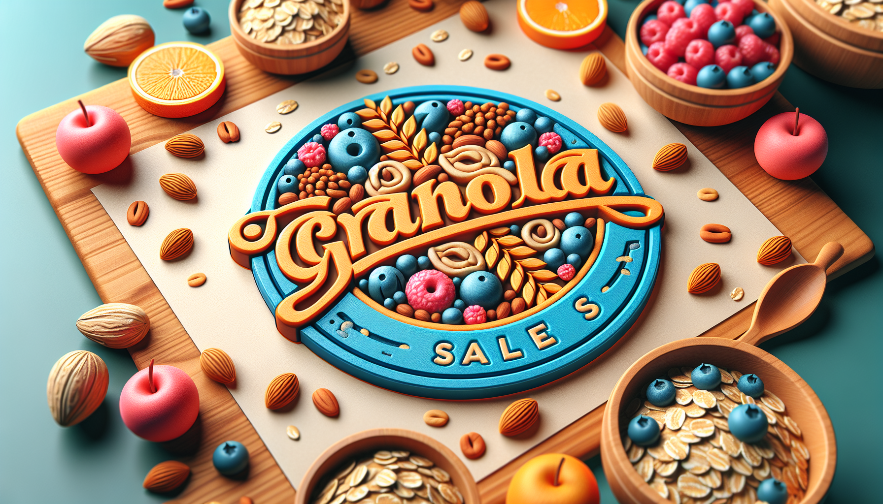 logotipo para venta de granola