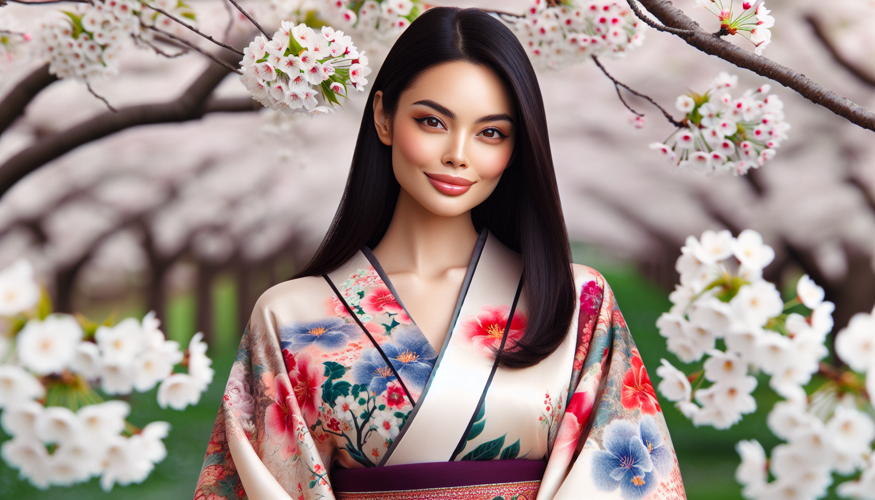 美女。