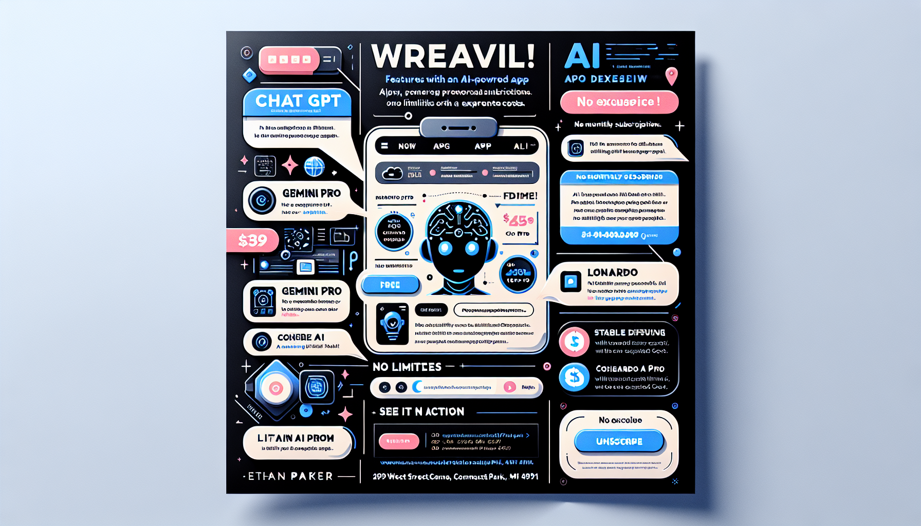 Hello,

We have a promotional offer for your website instantart.ai.

What if you could use the best AI models in the world without limits or extra costs?
Now you can. With our brand-new AI-powered app, you’ll have ChatGPT, Gemini Pro, Stable Diffusion, Cohere AI, Leonardo AI Pro, and more — all under one roof.

No monthly subscriptions

No API key expenses

No experience required

Just one dashboard, one payment, and endless possibilities.

See it in action: https://www.novaai.expert/AIModelSuite

You are receiving this message because we believe our offer may be relevant to you. 
If you do not wish to receive further communications from us, please click here to UNSUBSCRIBE:
https://www.novaai.expert/unsubscribe?domain=instantart.ai
Address: 209 West Street Comstock Park, MI 49321
Looking out for you, Ethan Parker