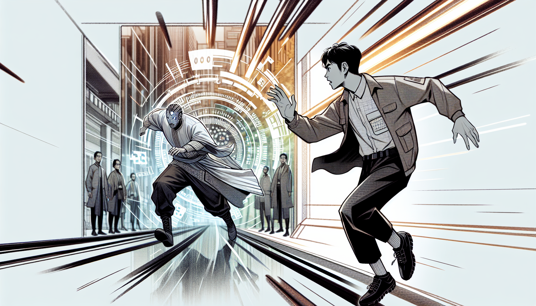 I want you to imagine Nicolas Maduro fleeing in great fear from Donald Trump, who is acting with the intention of capturing him.