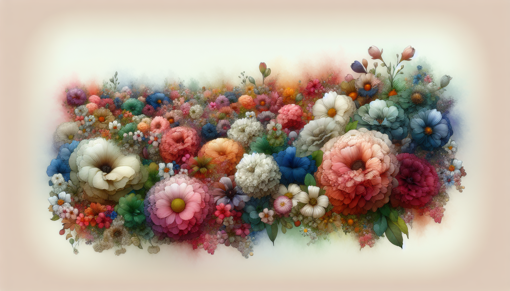 Created by flowers 