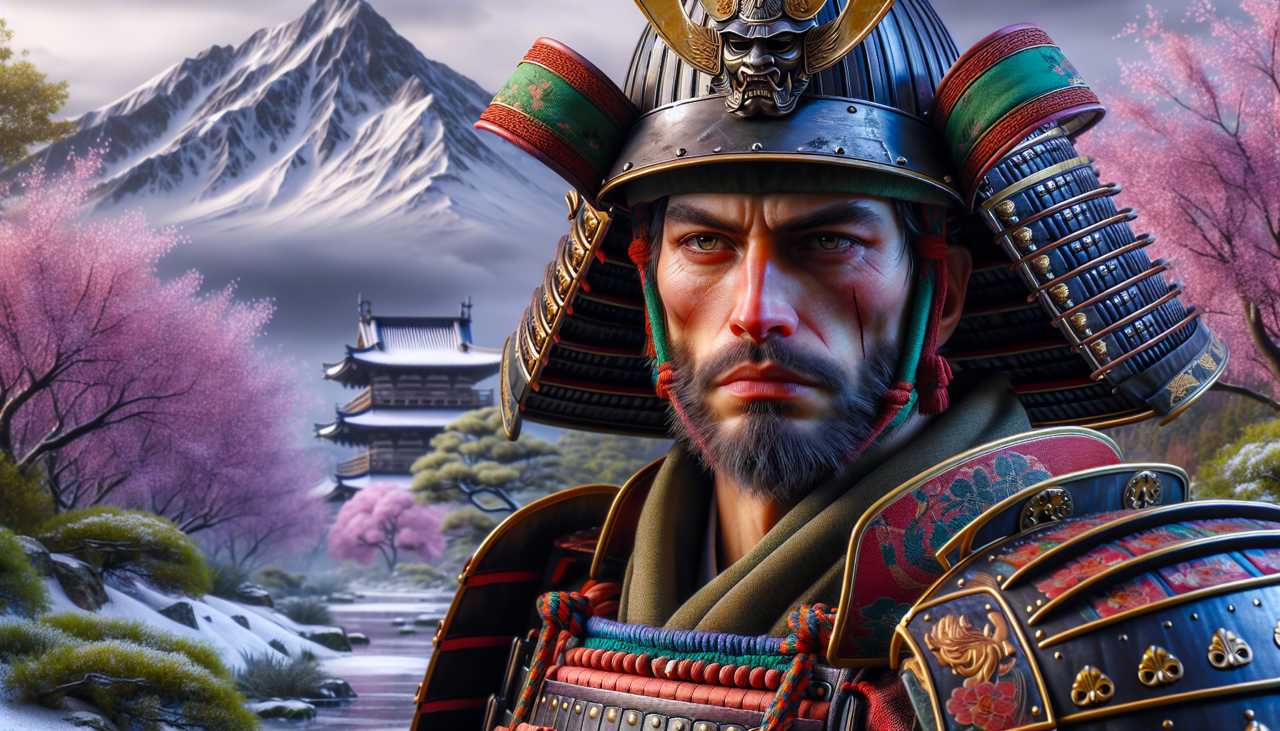 I want an image of a samurai