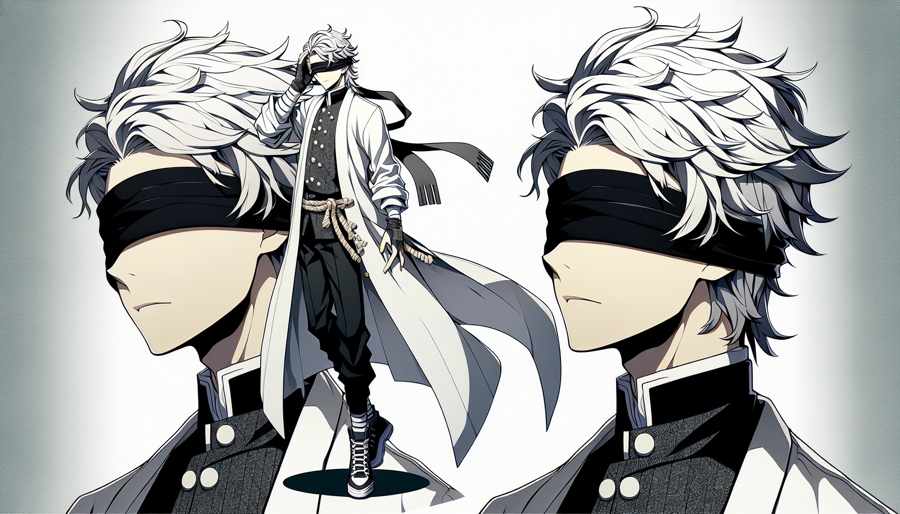 Gojo saturo from jujustu kaisen 