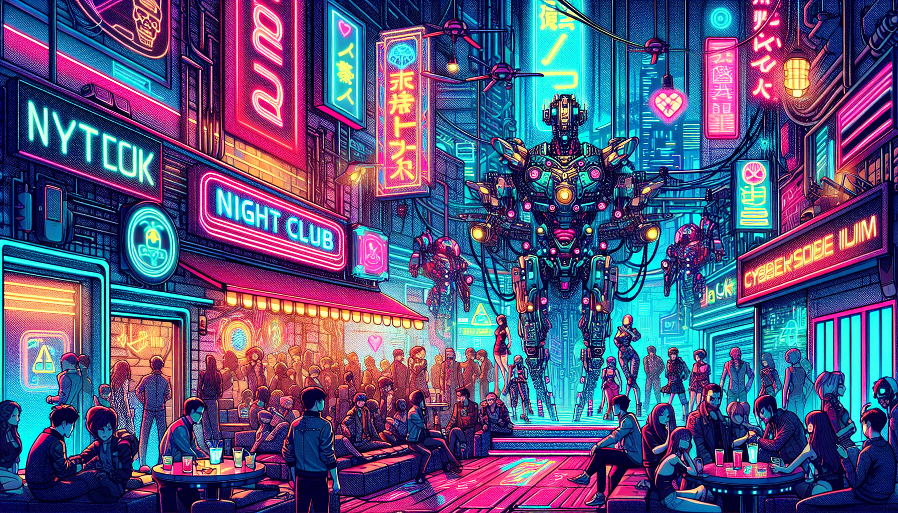 a night club