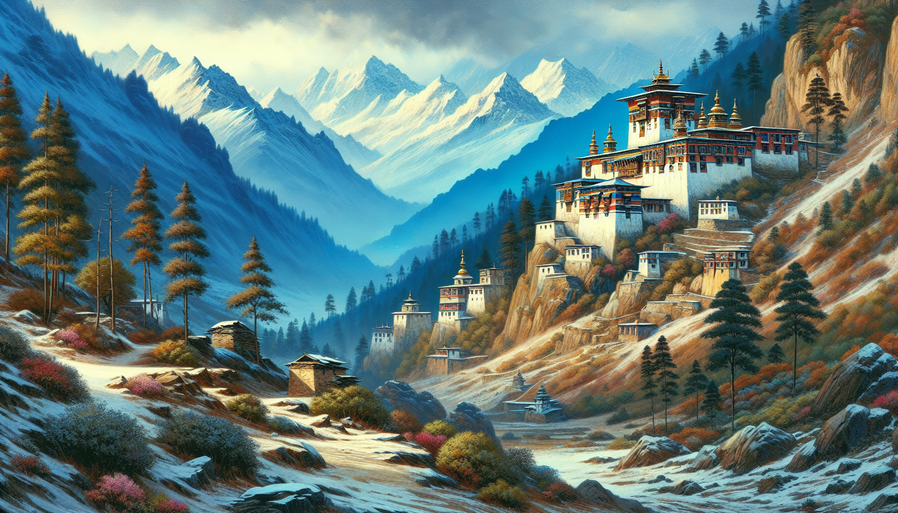 1️⃣ Tawang, India
“Snowy passes, quiet monasteries, unreal Himalayan views.”