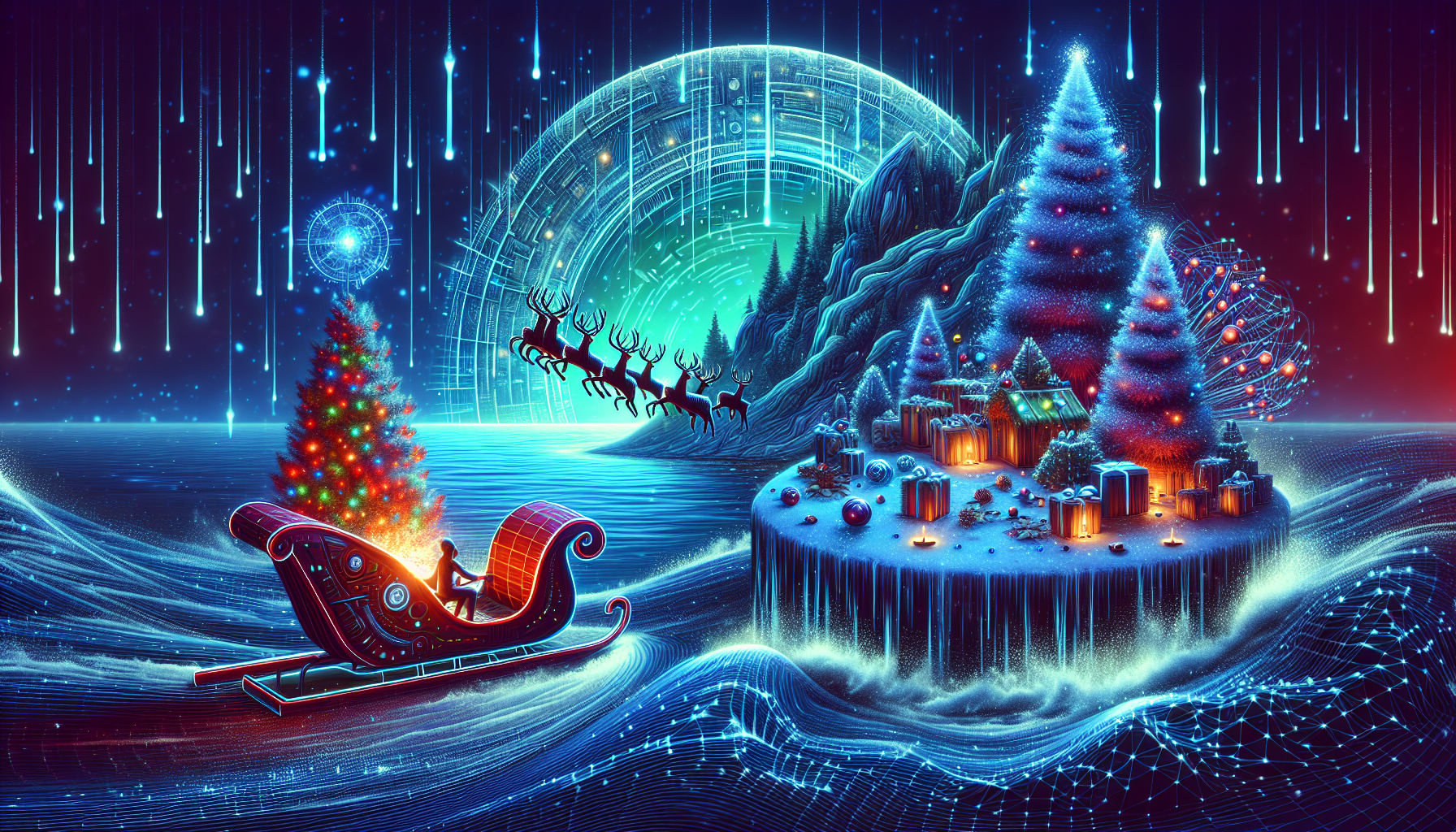 viaggiosullisolachenonce, natale, slitta, chat