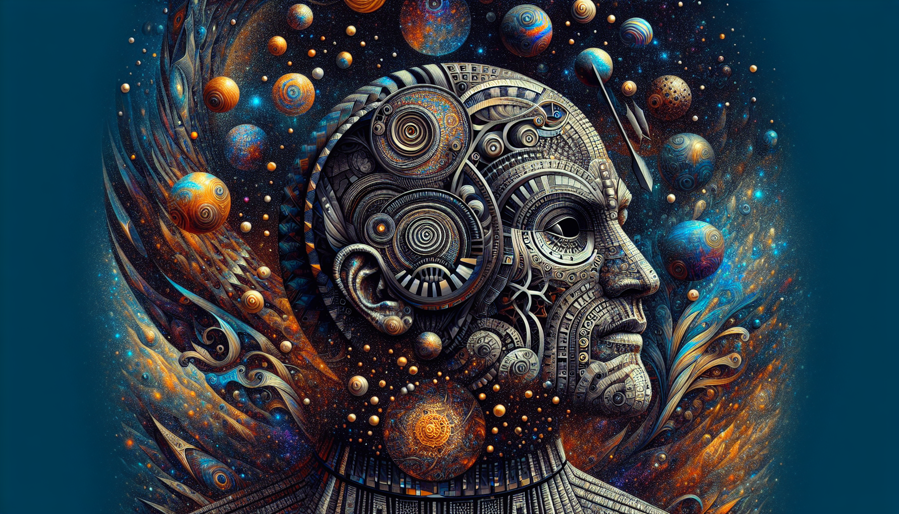 Muscular man in a thong