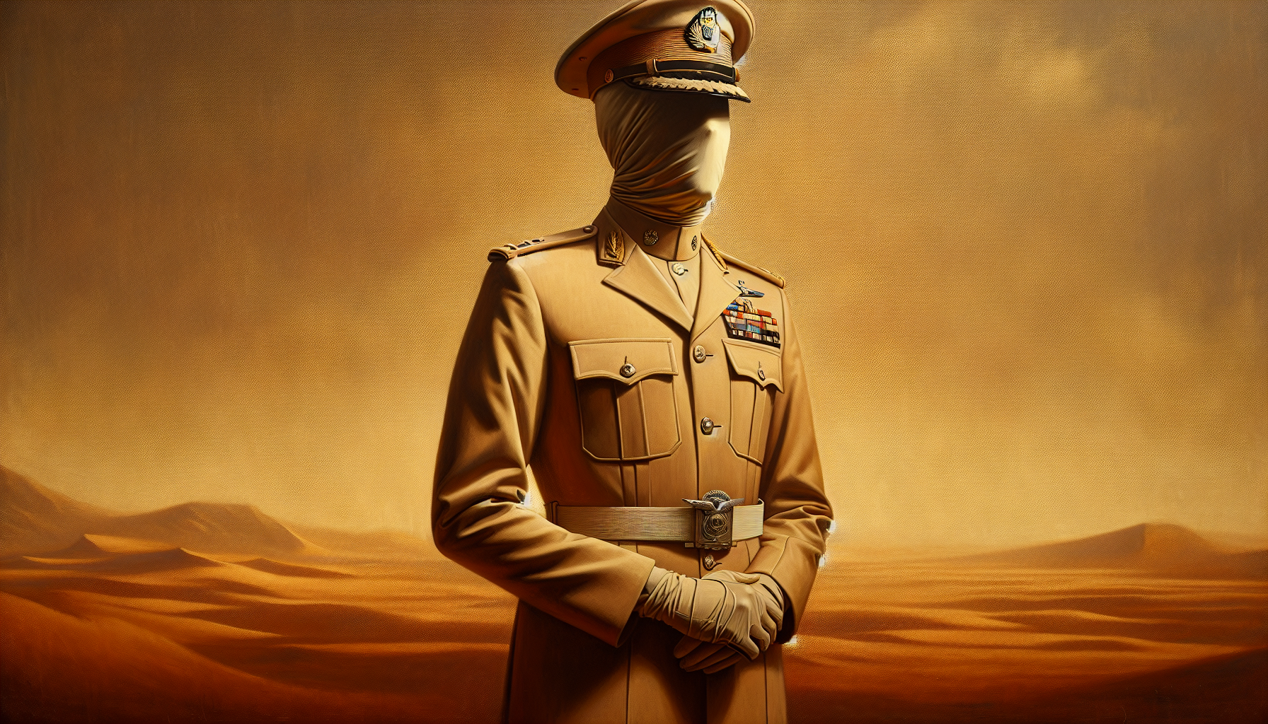 rommel desert tan dress uniform