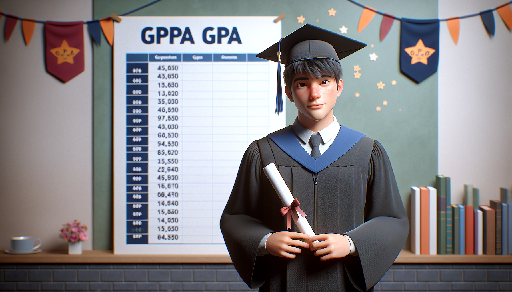 I graduated from high school with the highest GPA in my entire graduating class.

Bu