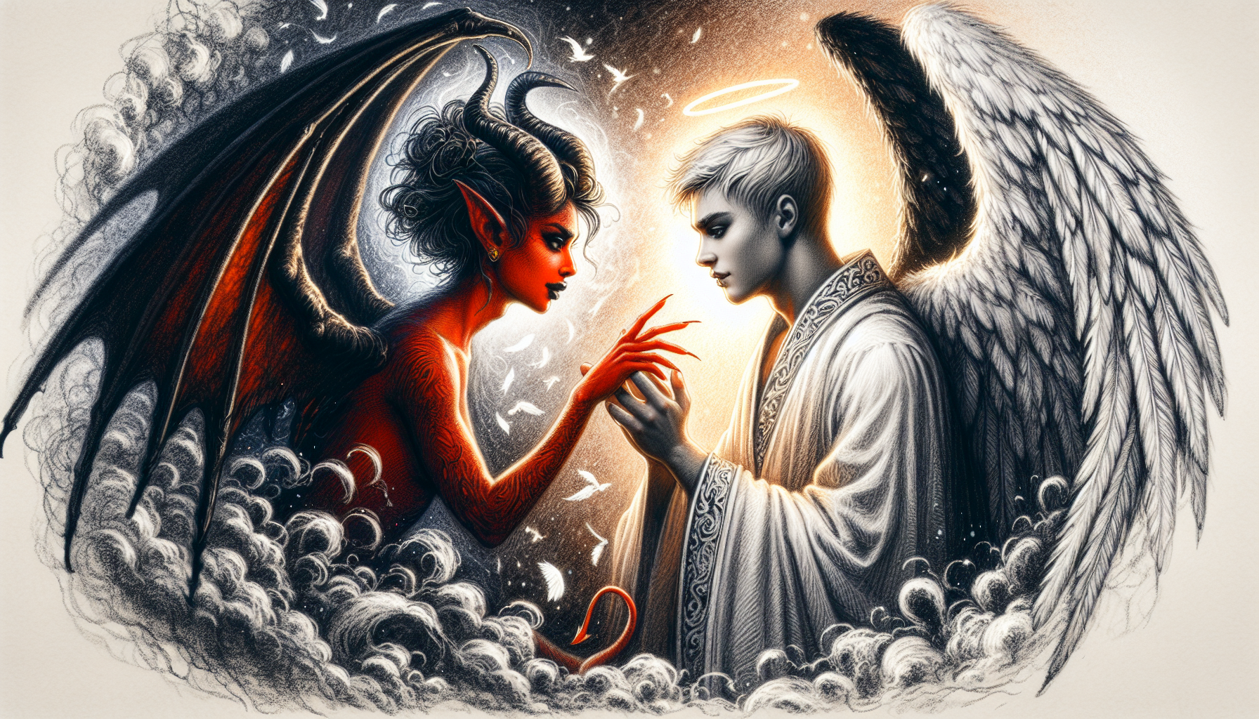 Angel & Demon in love