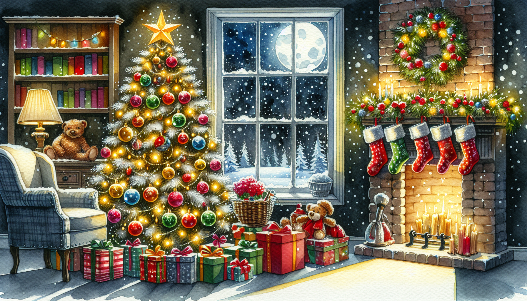 christmas scene