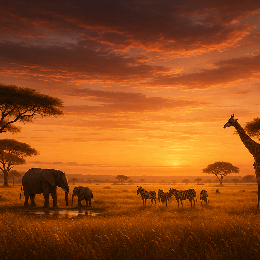 african screne
