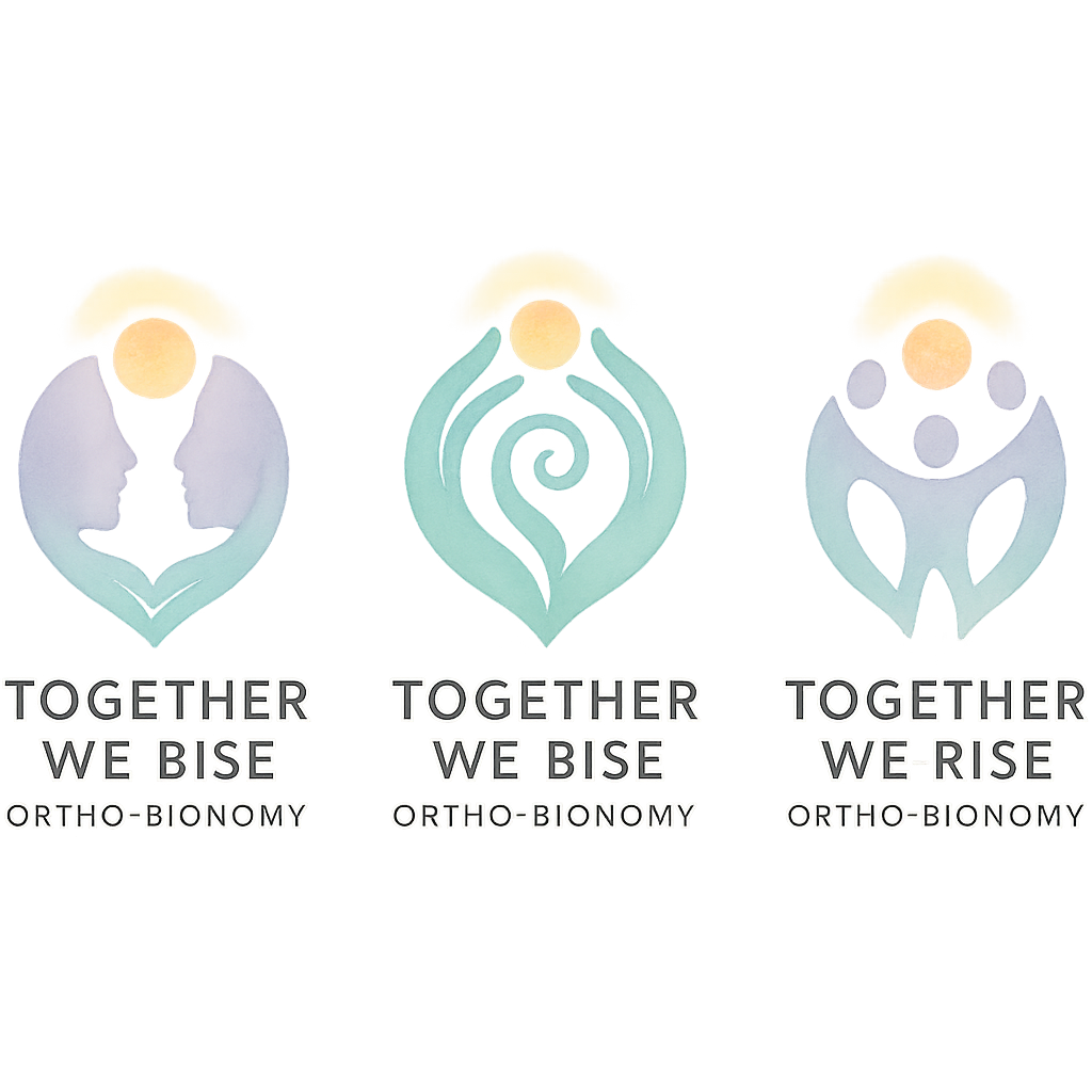 logo , together we rise , Ortho-Bionomy