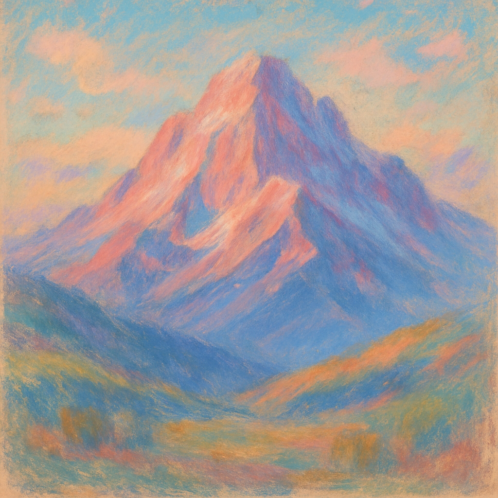 A mountain